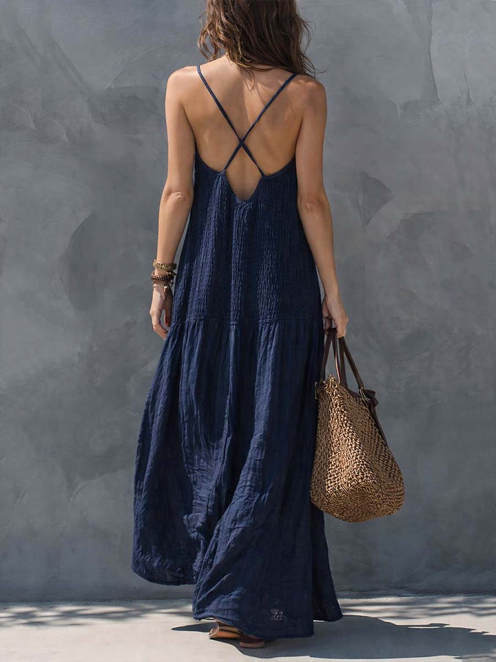 LUNA | Maxi Boho Patchwork Dress