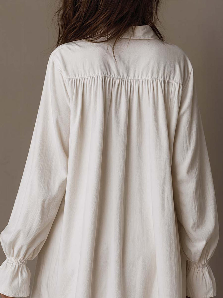 Josephine | The Boho Lace Shirt Dress