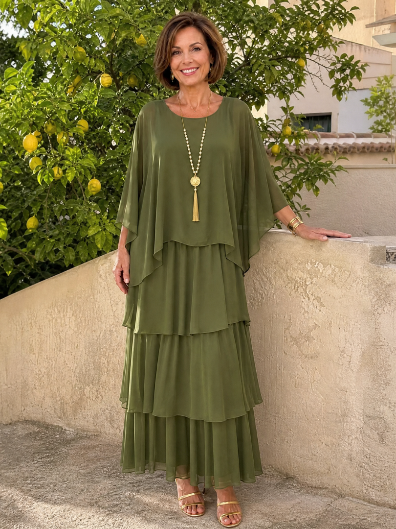 Arianwen | Layered Midi Dress