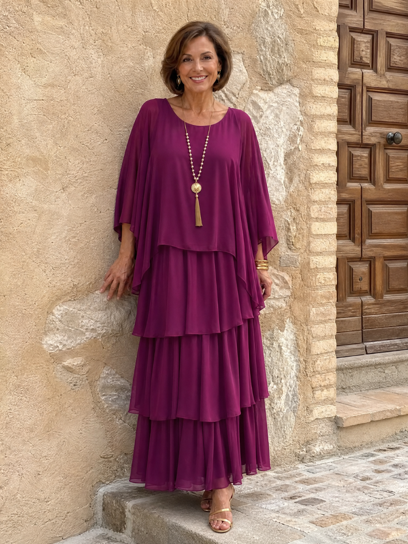Arianwen | Layered Midi Dress