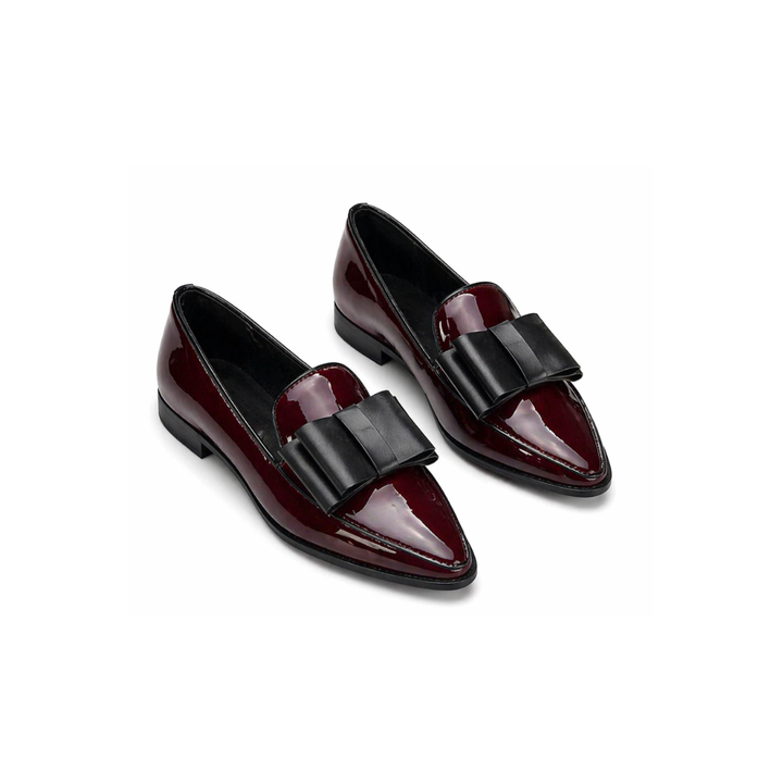 Zaria™ | Elegant Bow Detail Loafer Loafers