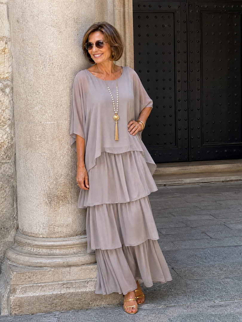 Arianwen | Layered Midi Dress