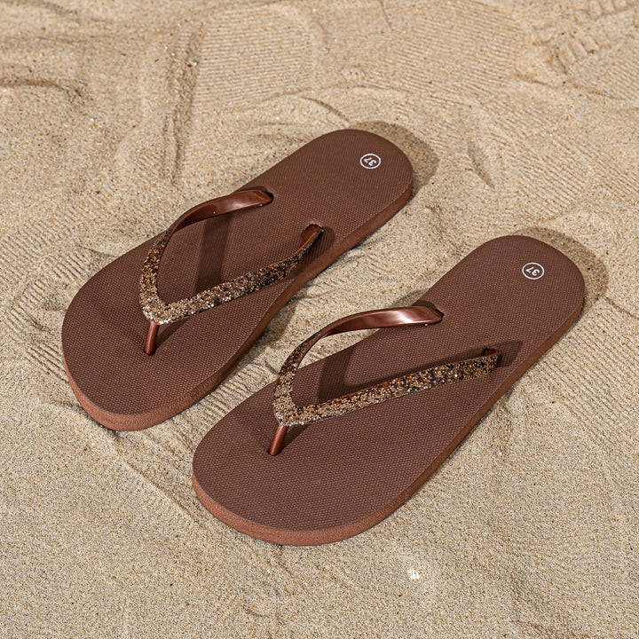 The Cécile Glitter Flip Flop