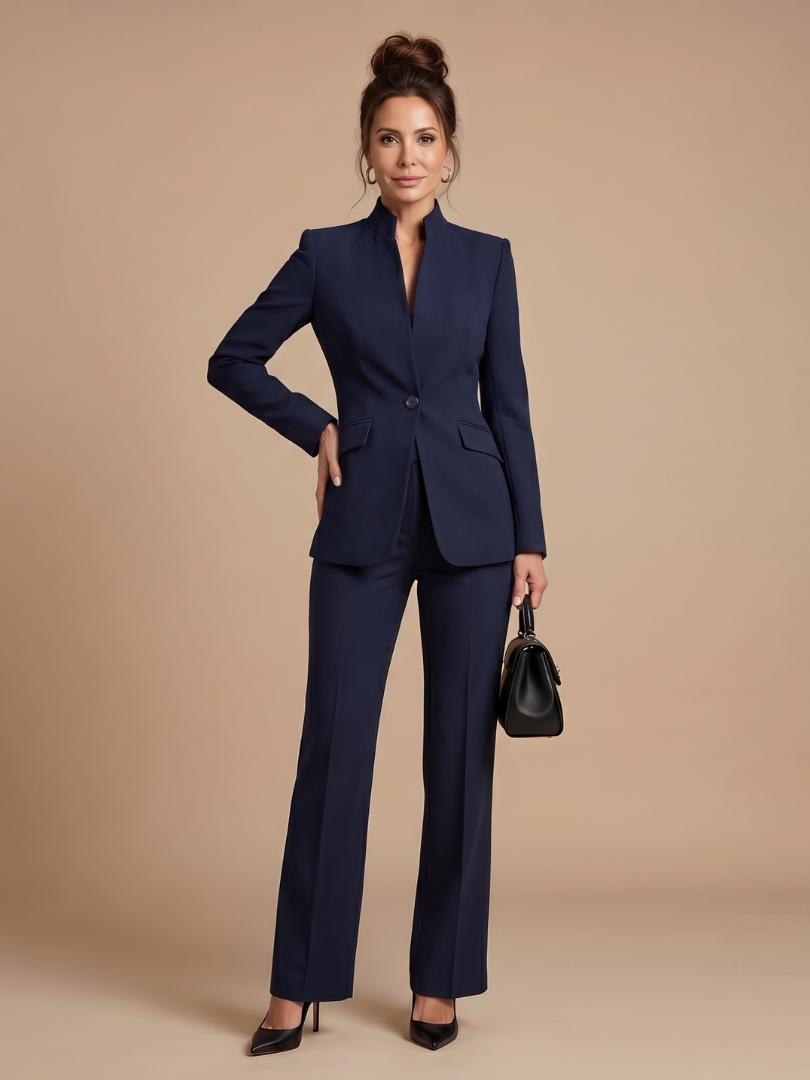 Delta | Stand Collar Suit