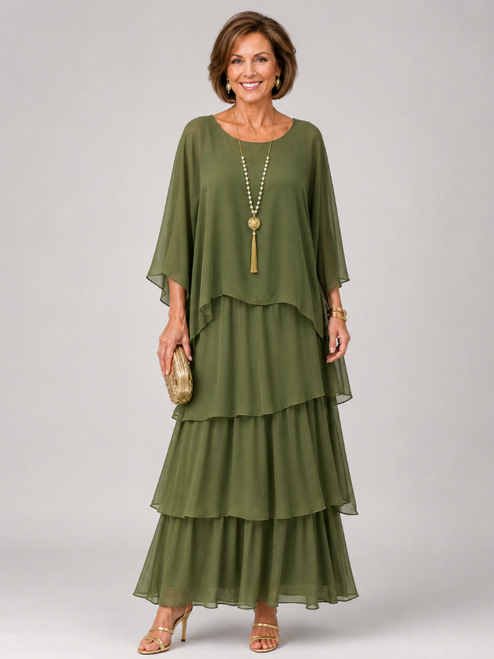 Arianwen | Layered Midi Dress