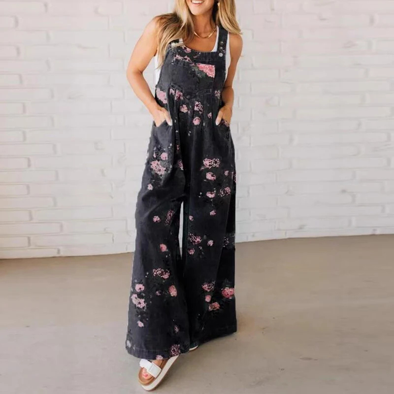 Amy | Floral Jumpsuit