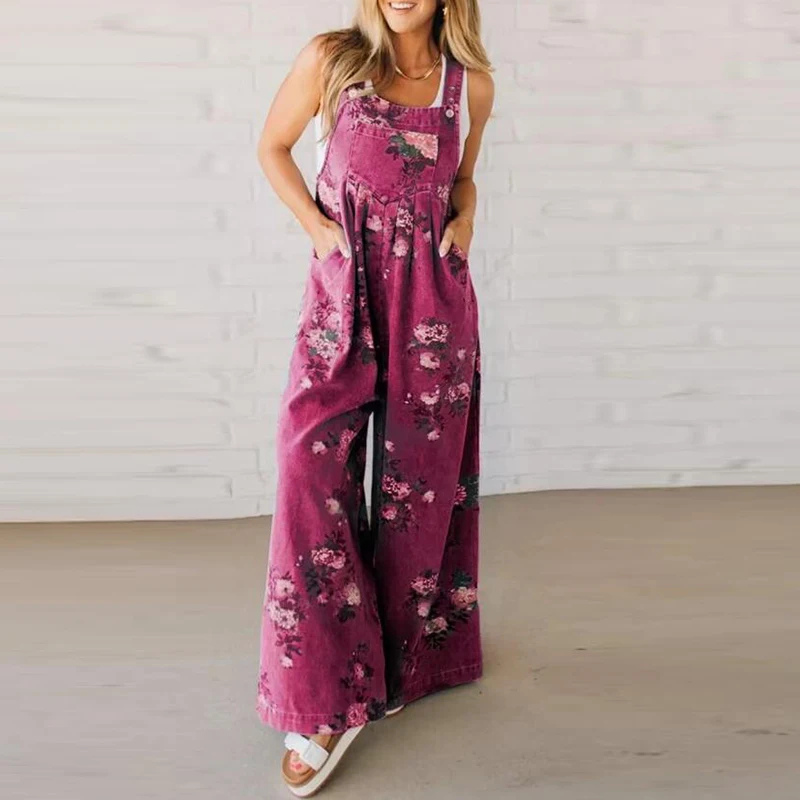 Amy | Floral Jumpsuit