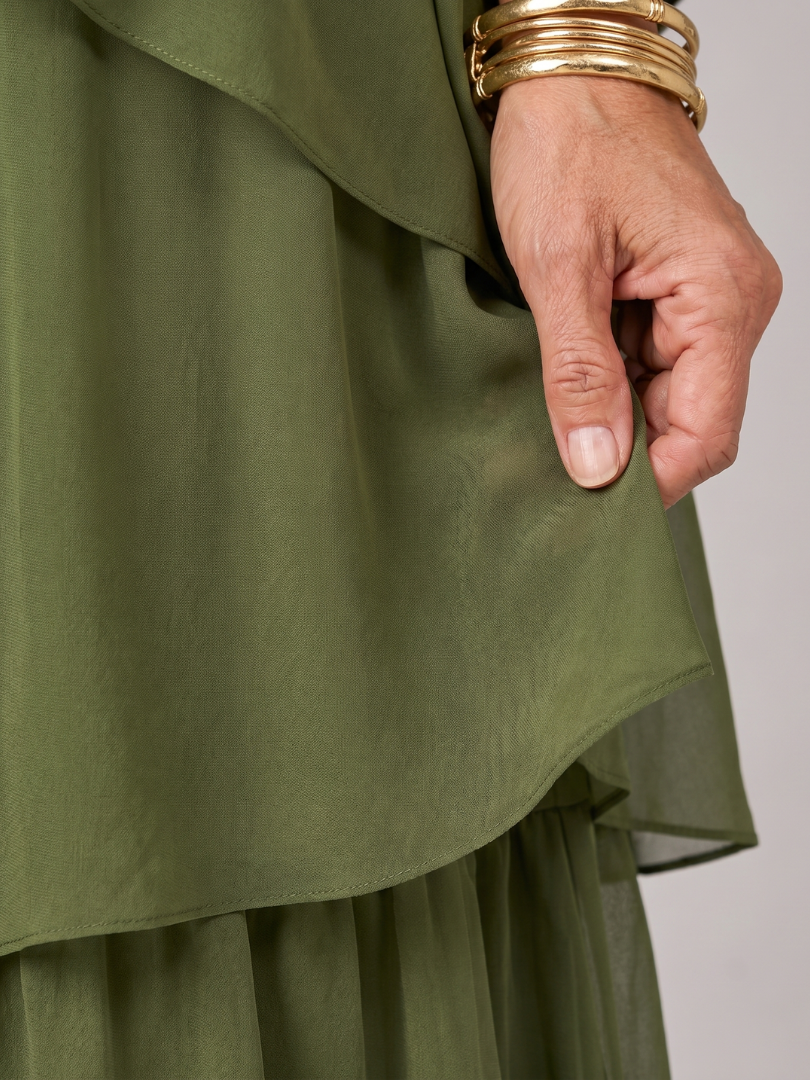 Arianwen | Layered Midi Dress