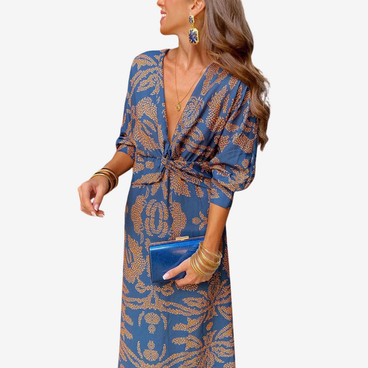 Doriane | Midi Wrap Dress