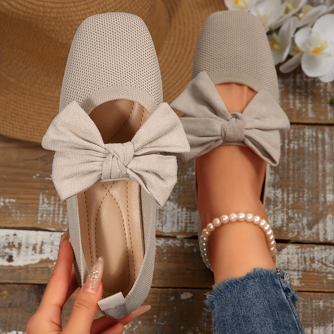 Eloise | The Bow Slip-On Flat