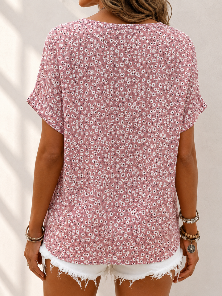 AMY | FLORAL BLOUSE