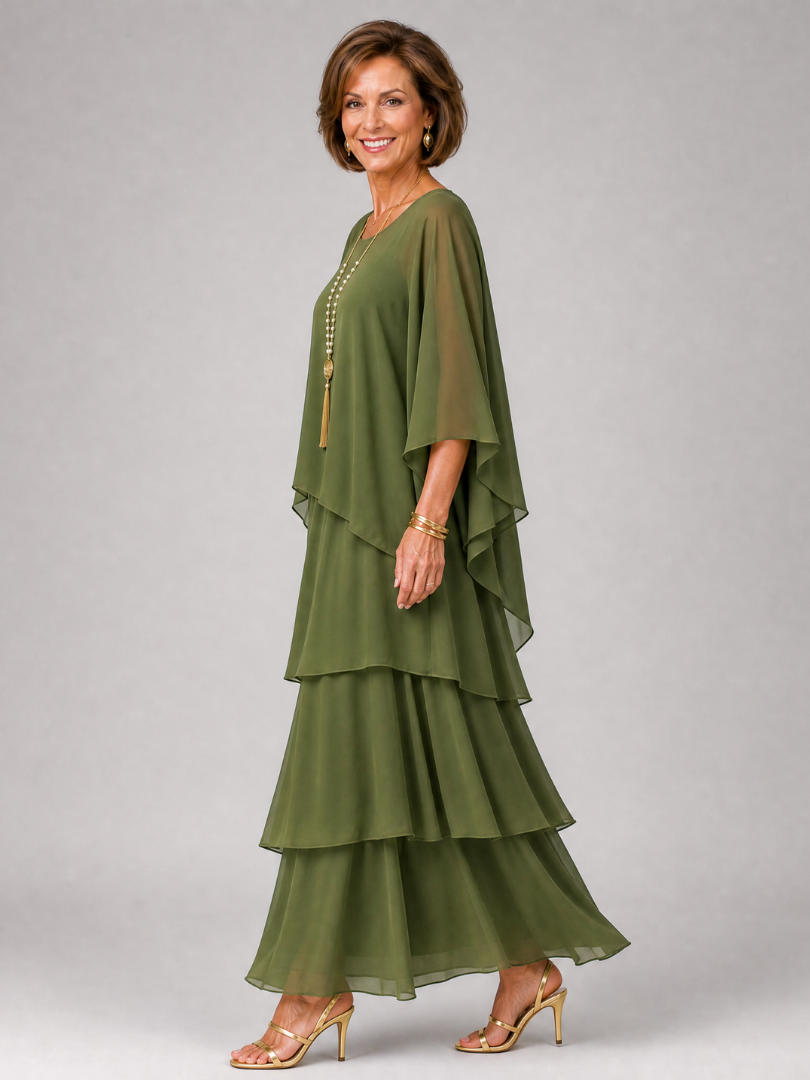 Arianwen | Layered Midi Dress