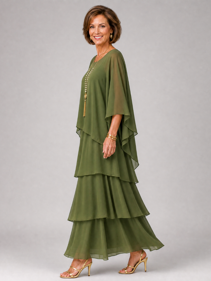 Arianwen | Layered Midi Dress