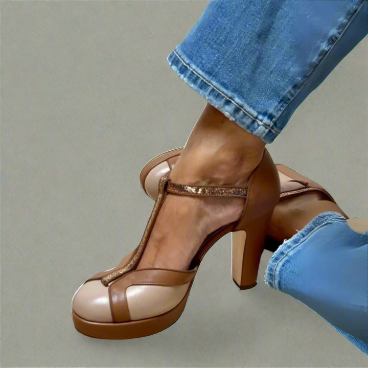 Women's Elegant and Comfortable Heeled Sandals