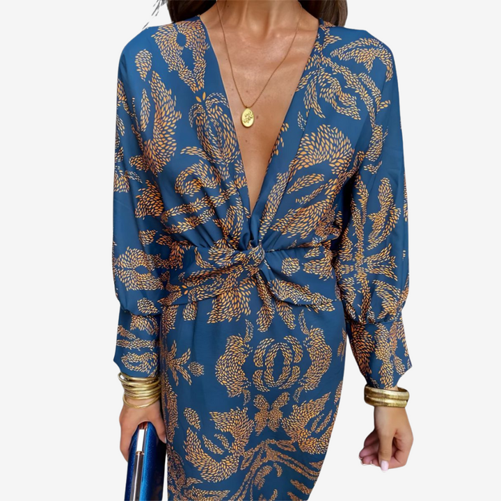 Doriane | Midi Wrap Dress