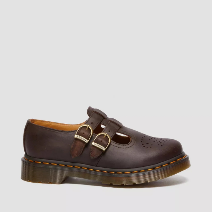 Laura | Double Buckle Mary Jane Flats