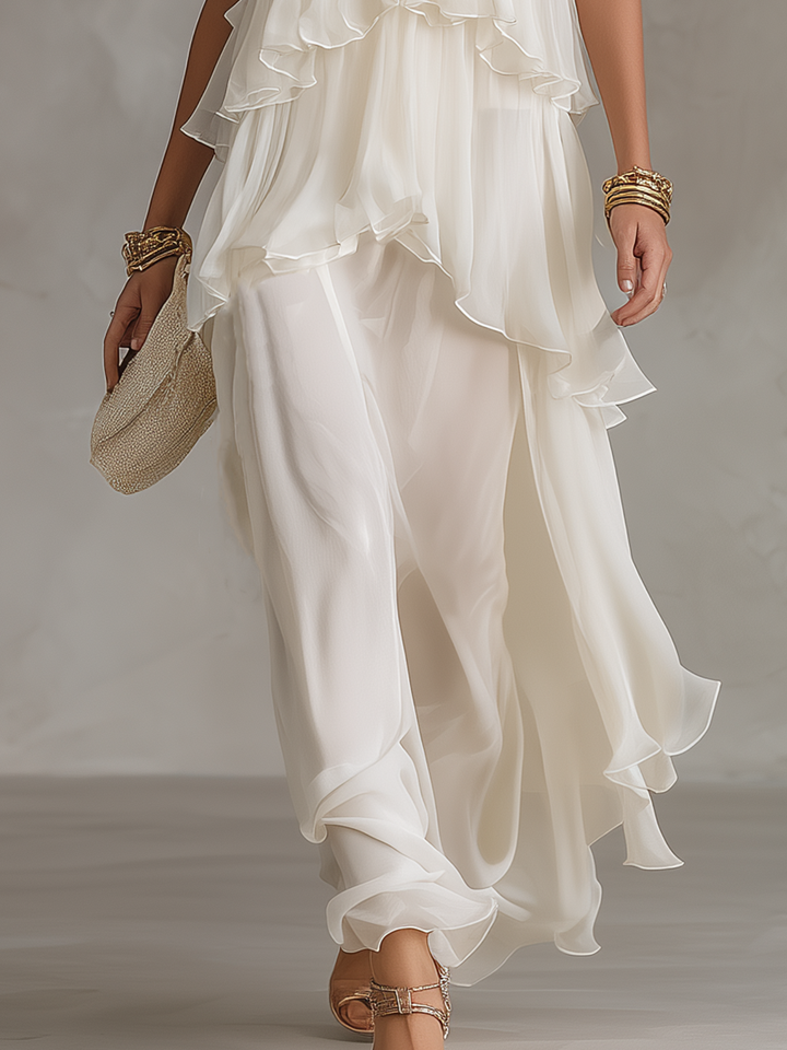 AURELIA | Maxi Chiffon Dress