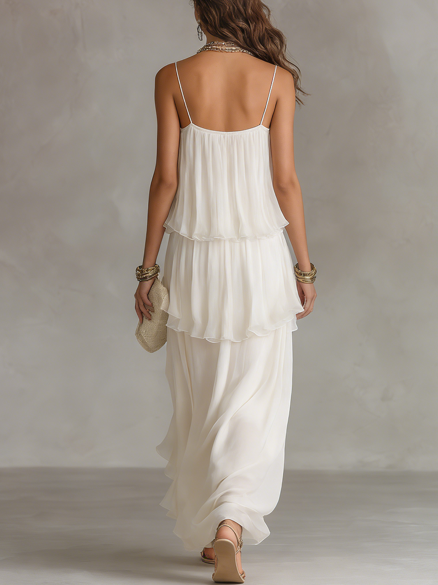 AURELIA | Maxi Chiffon Dress