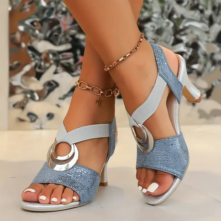 Nancy | Orthopedic High Heel Sandals