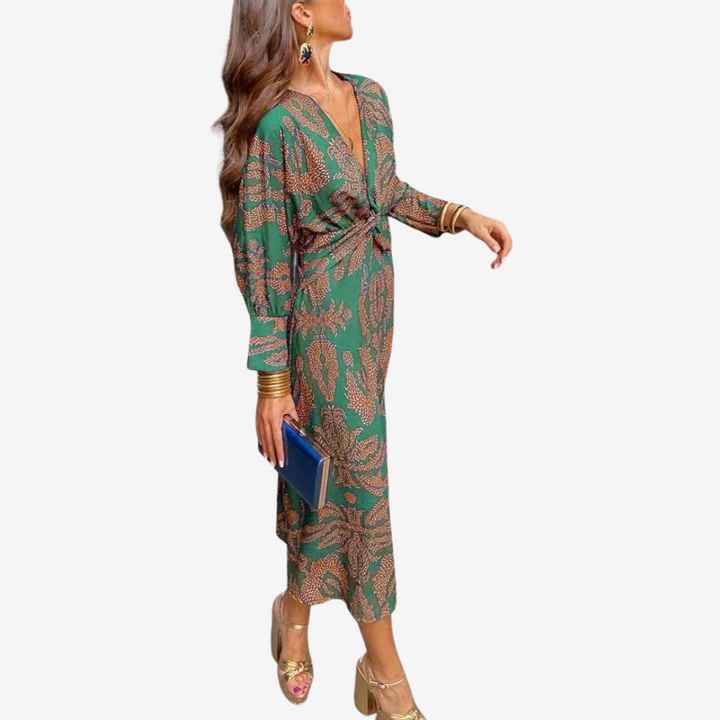 Doriane | Midi Wrap Dress
