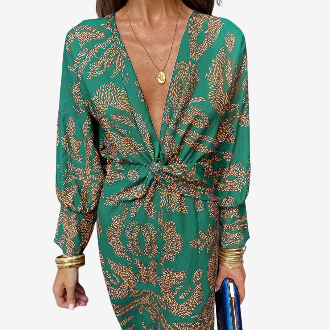 Doriane | Midi Wrap Dress