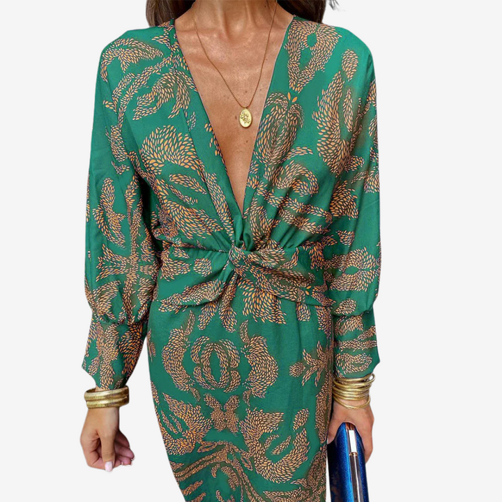 Doriane | Midi Wrap Dress