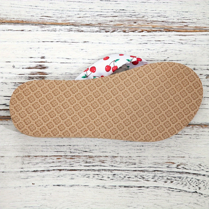 The Rosette Print Flip Flop