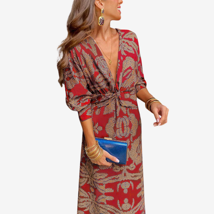 Doriane | Midi Wrap Dress