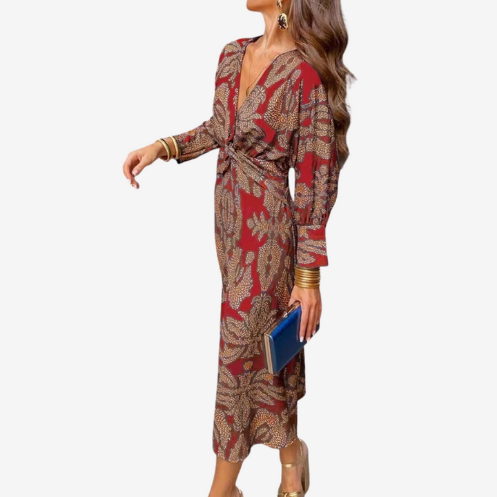 Doriane | Midi Wrap Dress