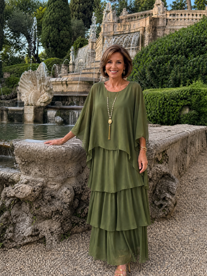 Arianwen | Layered Midi Dress