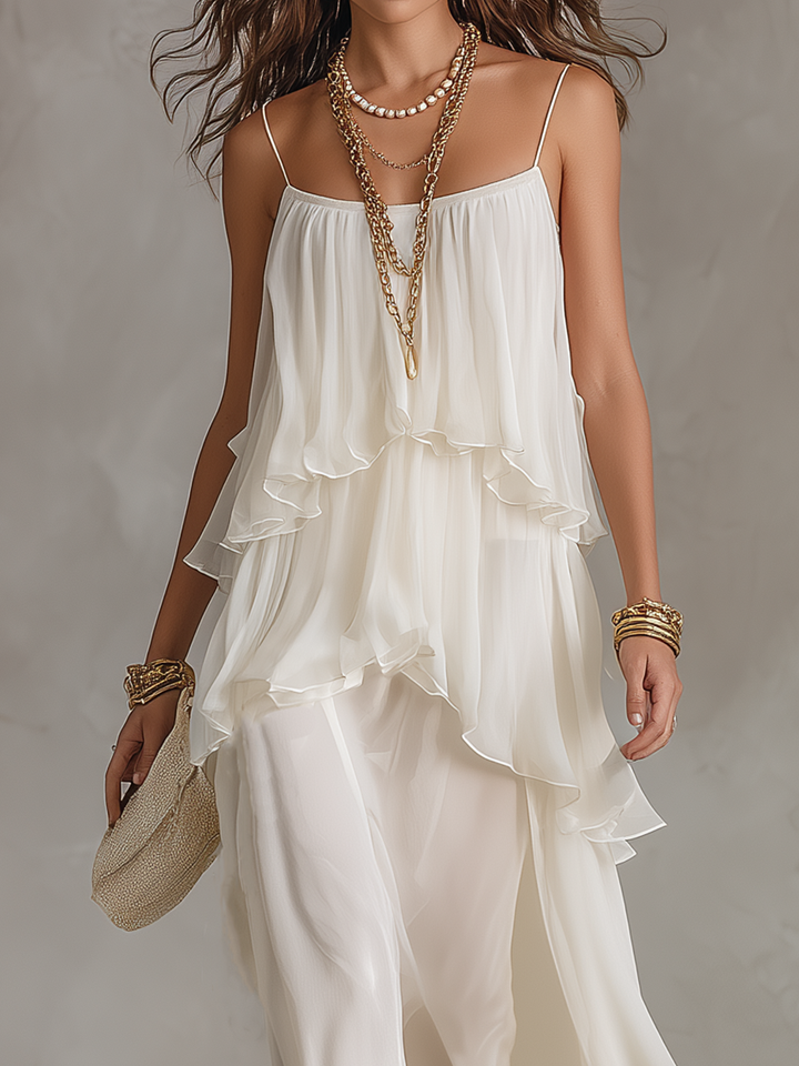 AURELIA | Maxi Chiffon Dress