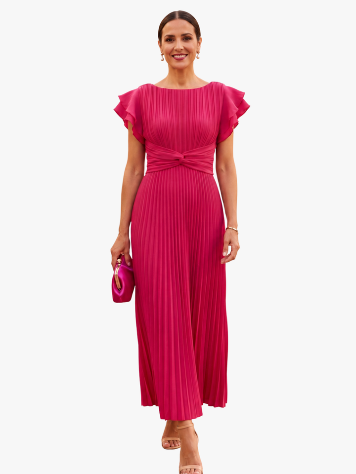 ANNA | PLEATED DRESS
