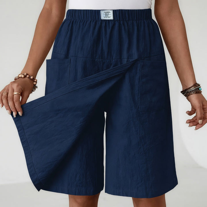 Libertine™ | Elastic Waist Skort with Pockets for Active Freedom