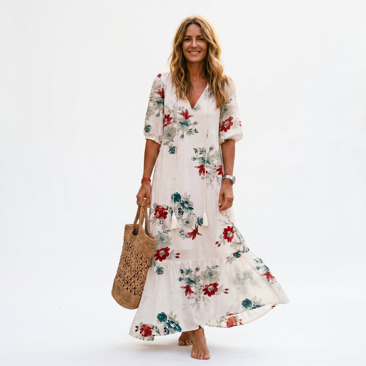 Leonor - Boho Vintage Womens Summer Dress