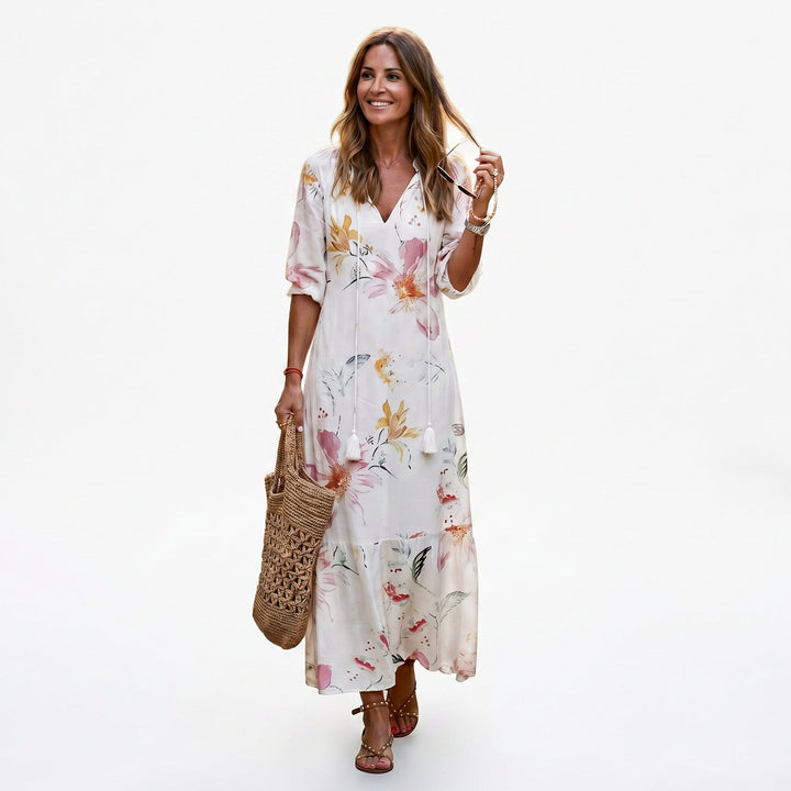 Leonor - Boho Vintage Womens Summer Dress