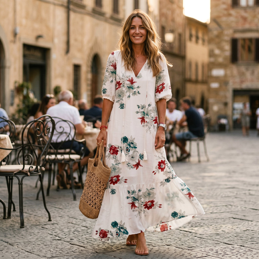 Leonor - Boho Vintage Womens Summer Dress