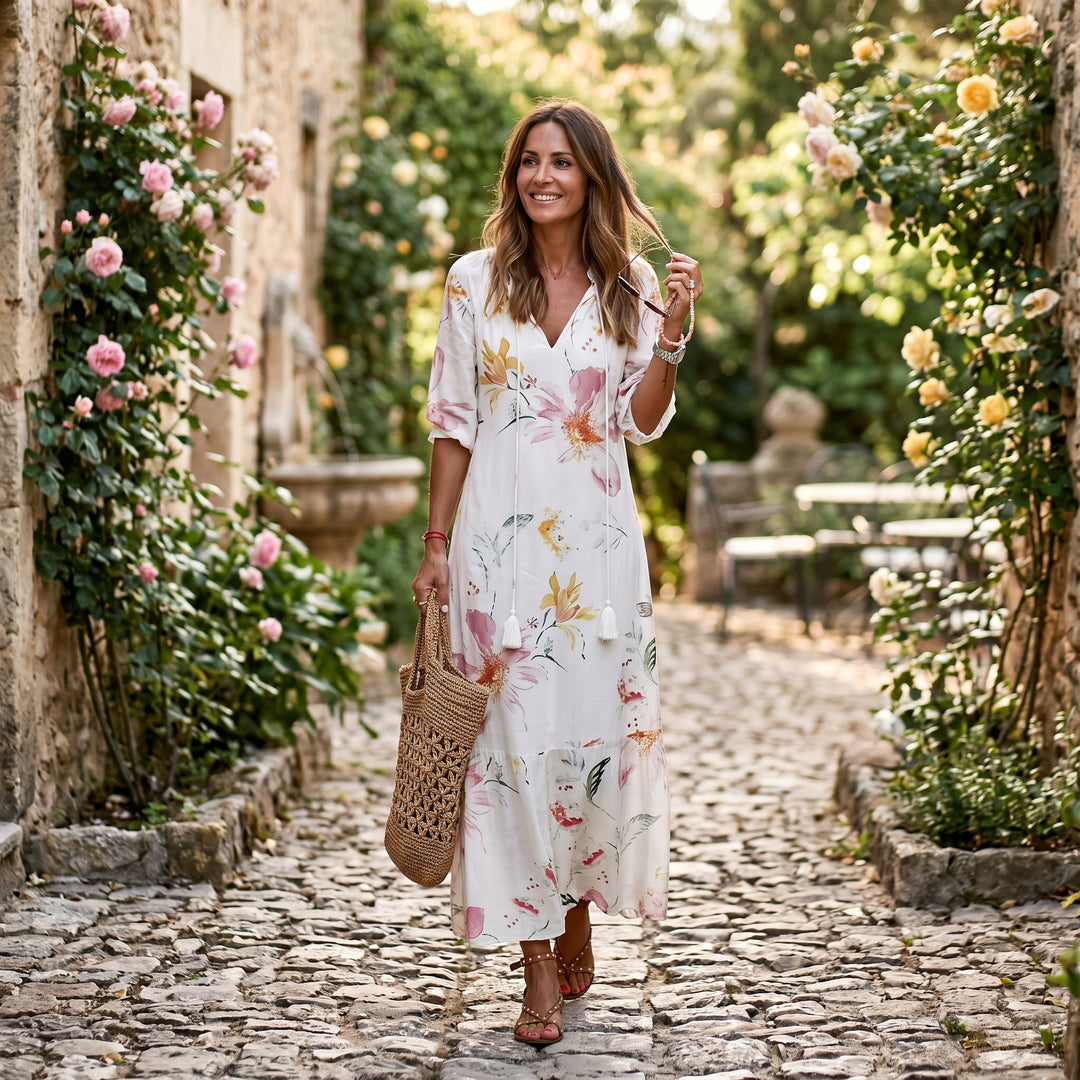 Leonor - Boho Vintage Womens Summer Dress