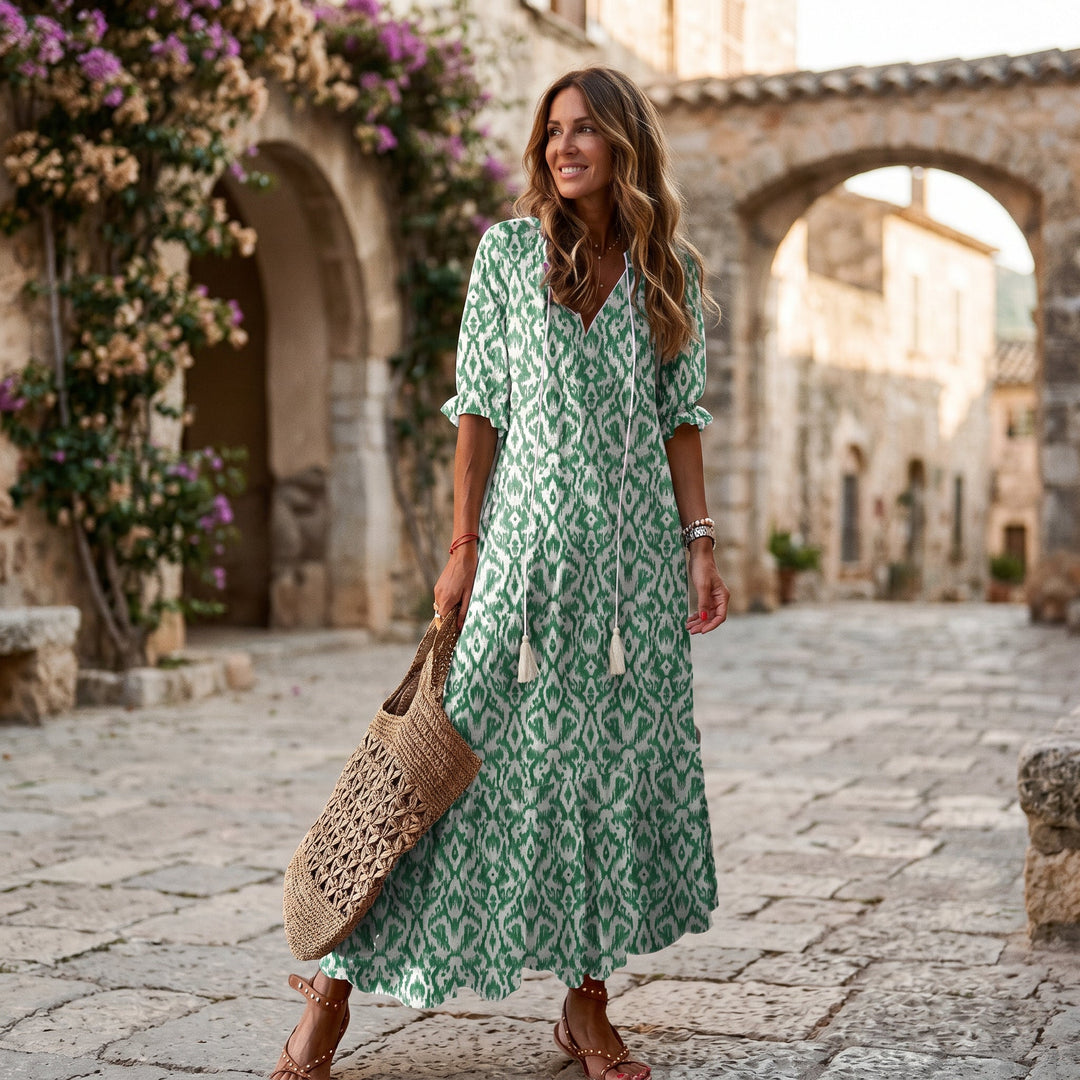 Leonor - Boho Vintage Womens Summer Dress