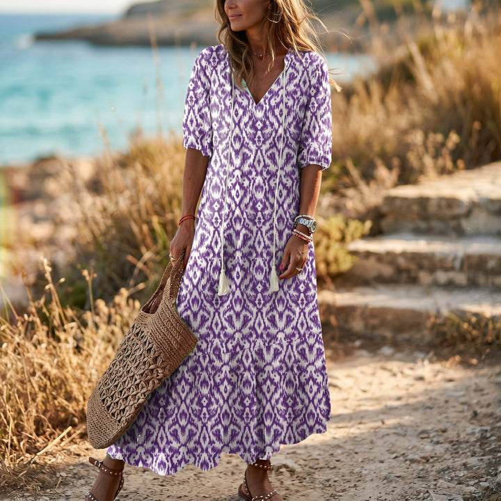 Leonor - Boho Vintage Womens Summer Dress