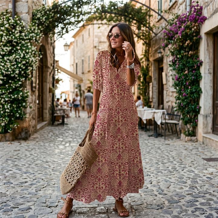 Leonor - Boho Vintage Womens Summer Dress