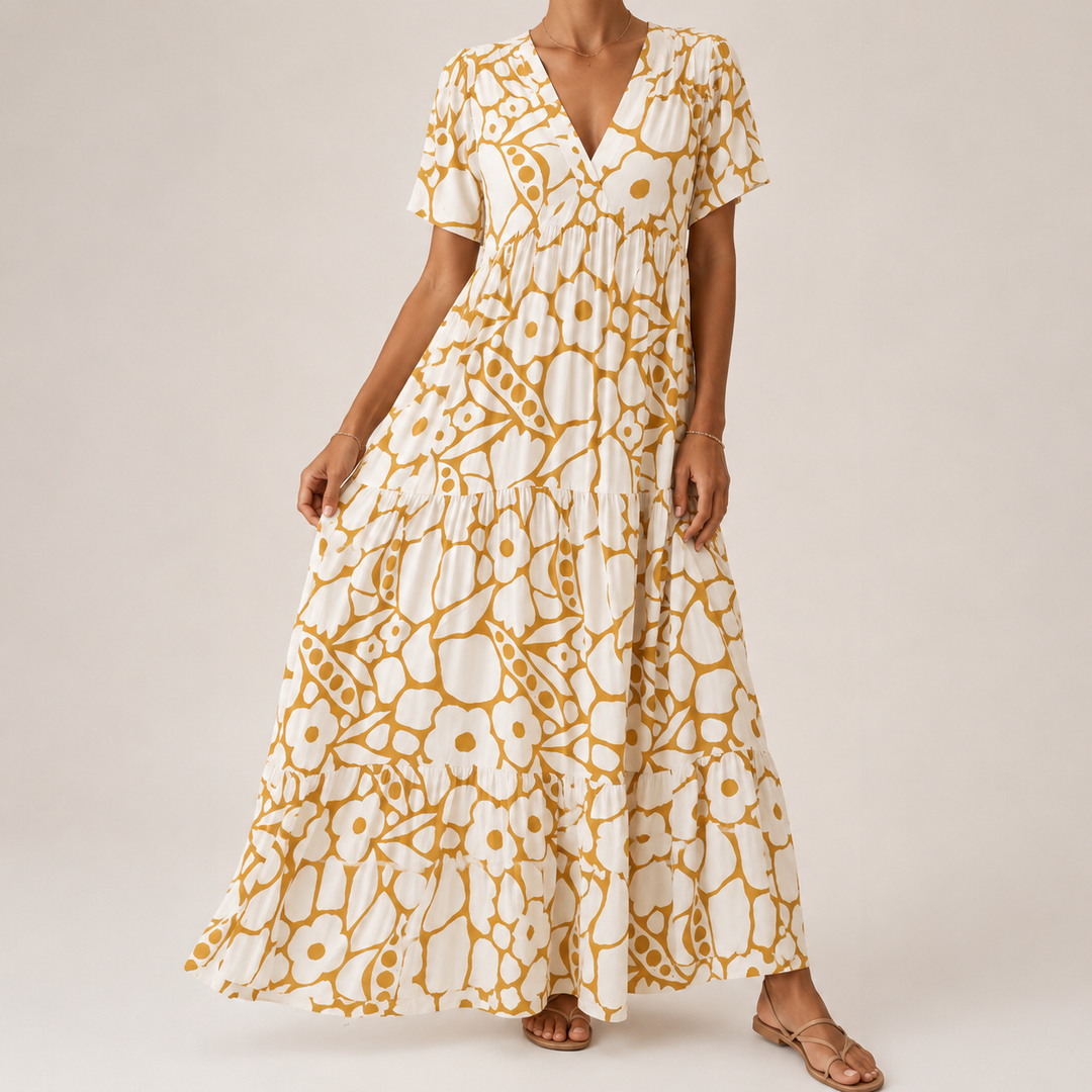 Helen | Elegant Long Bohemian Dress