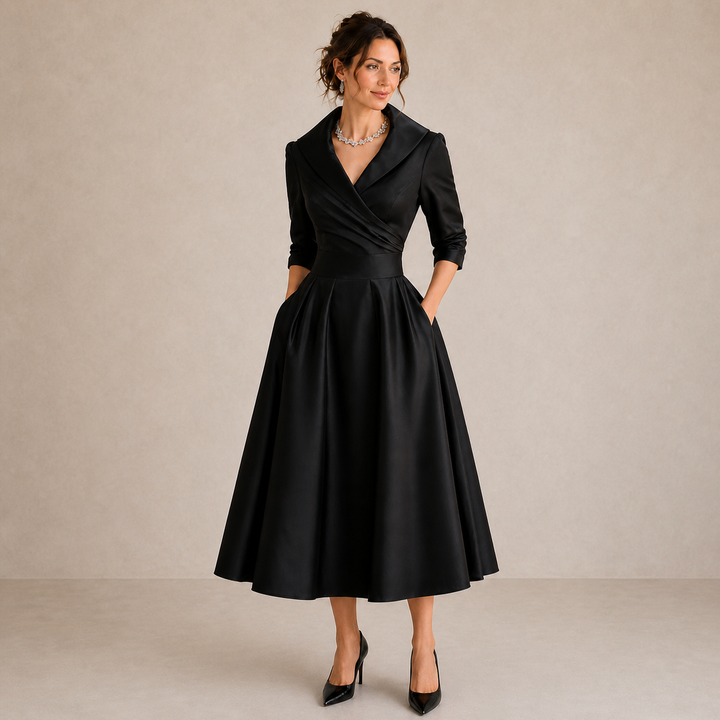 ALICIA | Elegant Midi Dress
