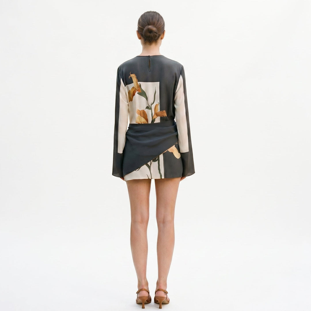 Constance - Elegant Floral Summer Dress