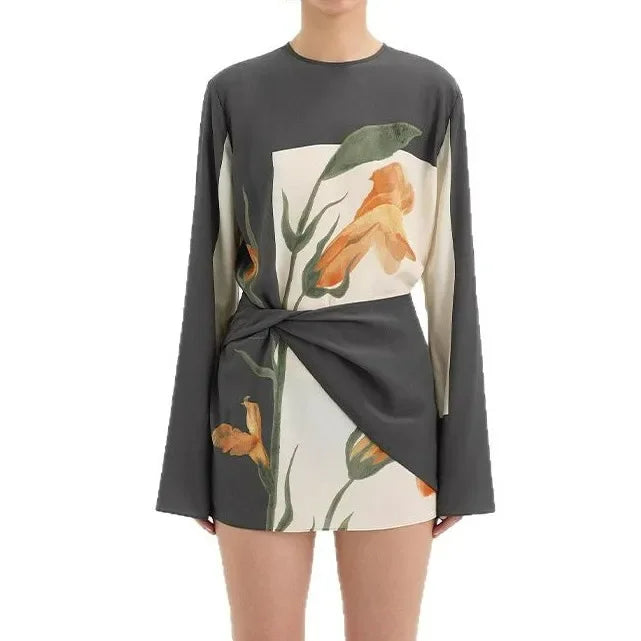 Constance - Elegant Floral Summer Dress