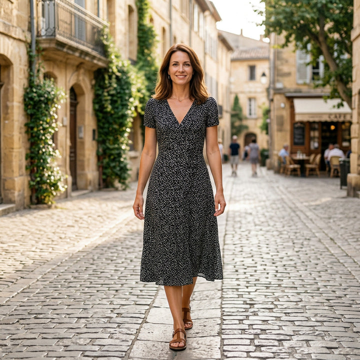 Eleanor - Stylish Summer A-Line Dress for Women