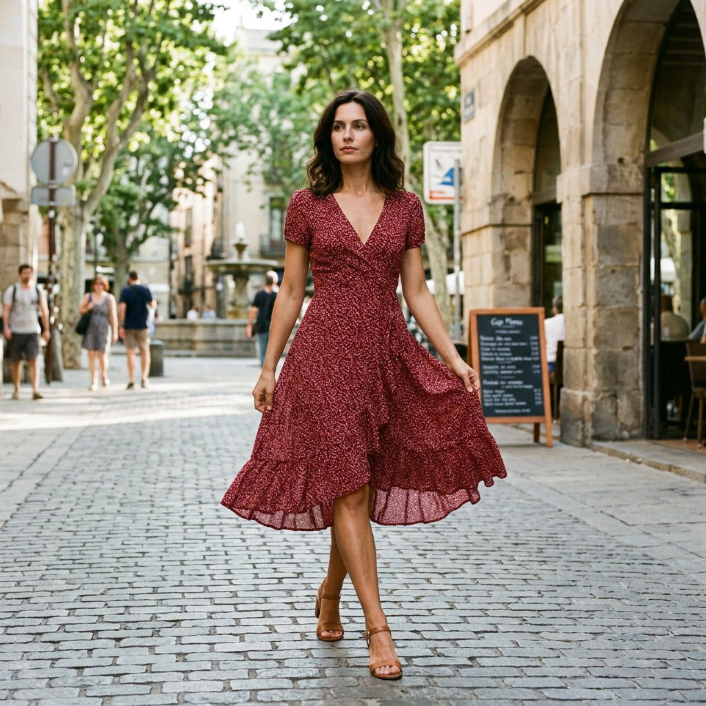 Eleanor - Stylish Summer A-Line Dress for Women