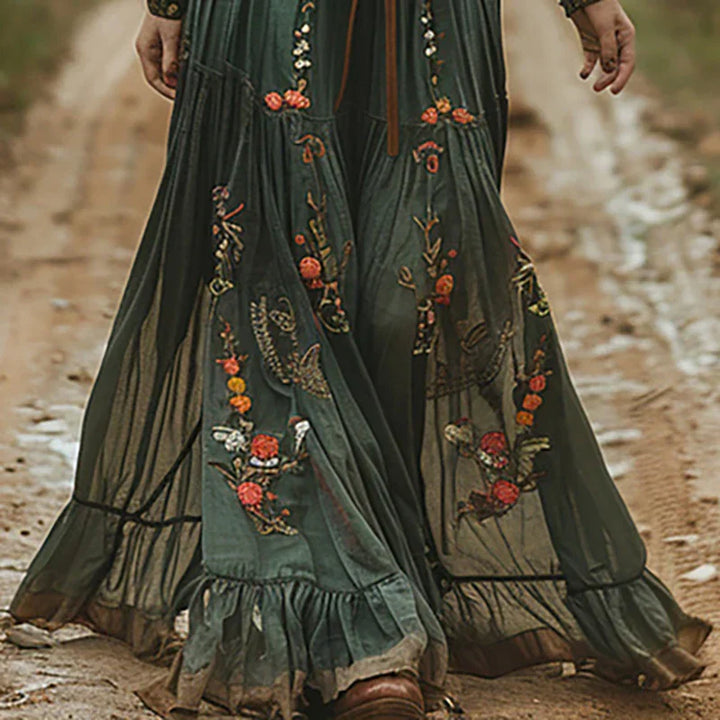 Jessica | Embroidered Bohemian Dress