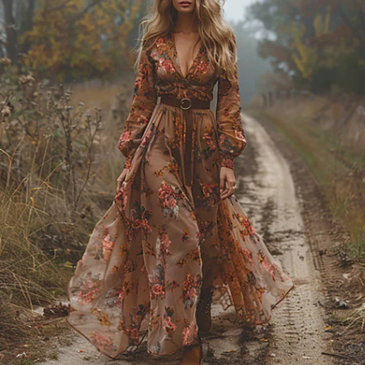 Jessica | Embroidered Bohemian Dress
