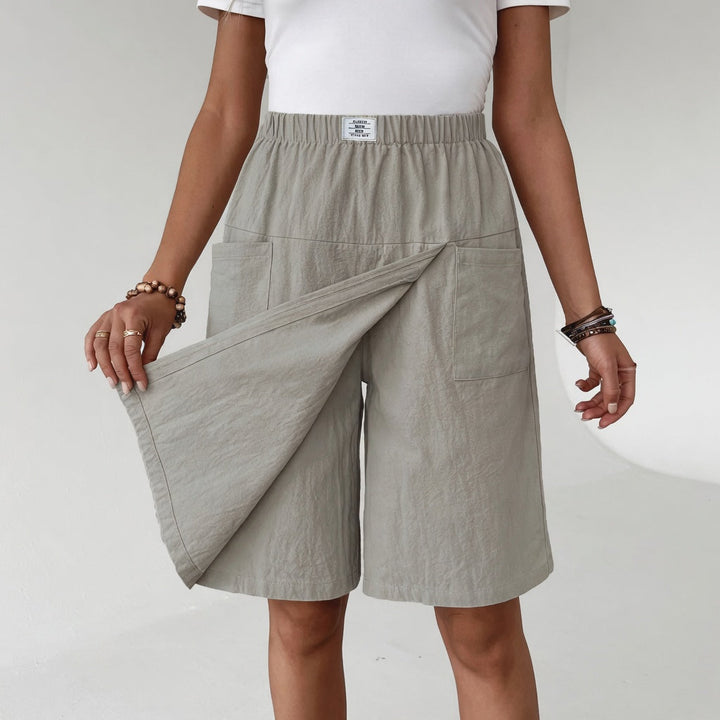 Libertine™ | Elastic Waist Skort with Pockets for Active Freedom