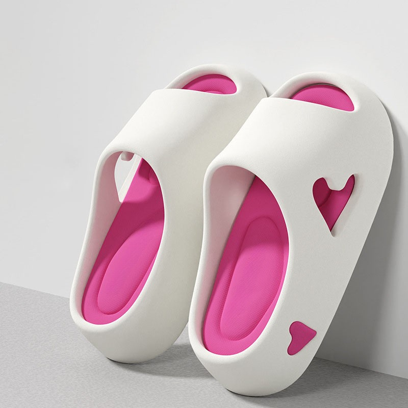 Women's Heavenly Soft Flip Flops with Legendary Heart Shape